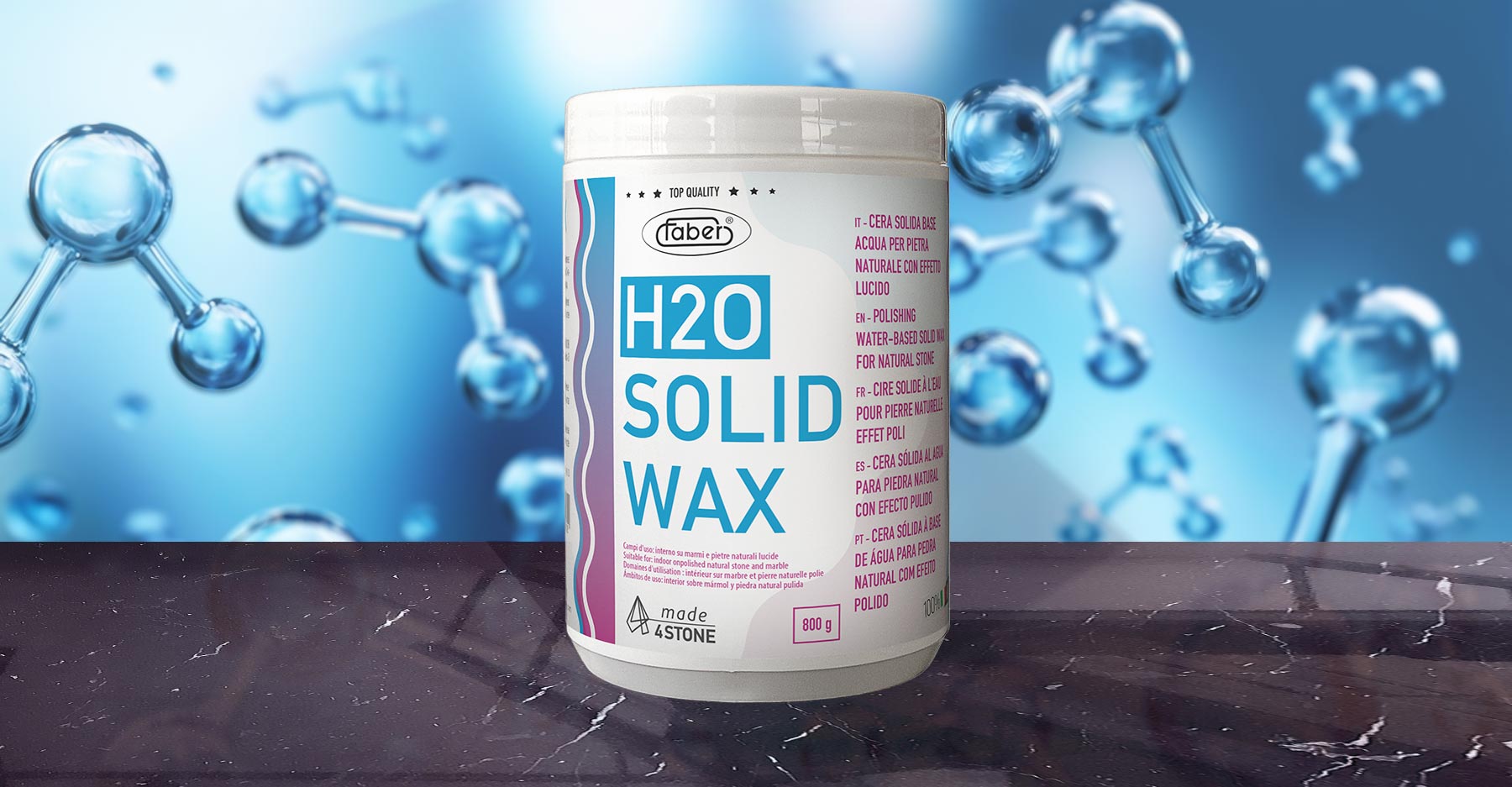 H2O SOLID WAX >>> Sans solvants !