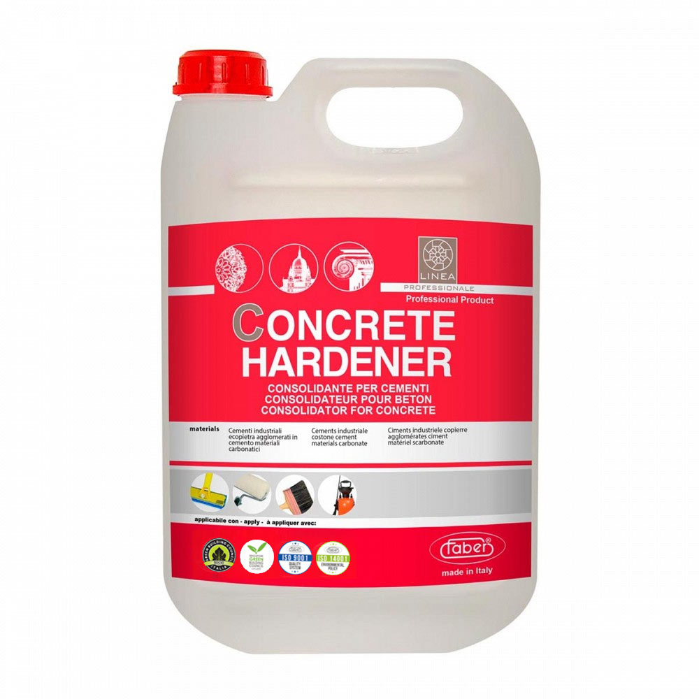 CONCRETE HARDENER - Water-repellent hardening sealer for concrete